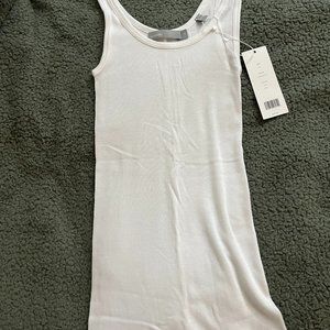 Vince Tank Top, Size XS, White, NWT